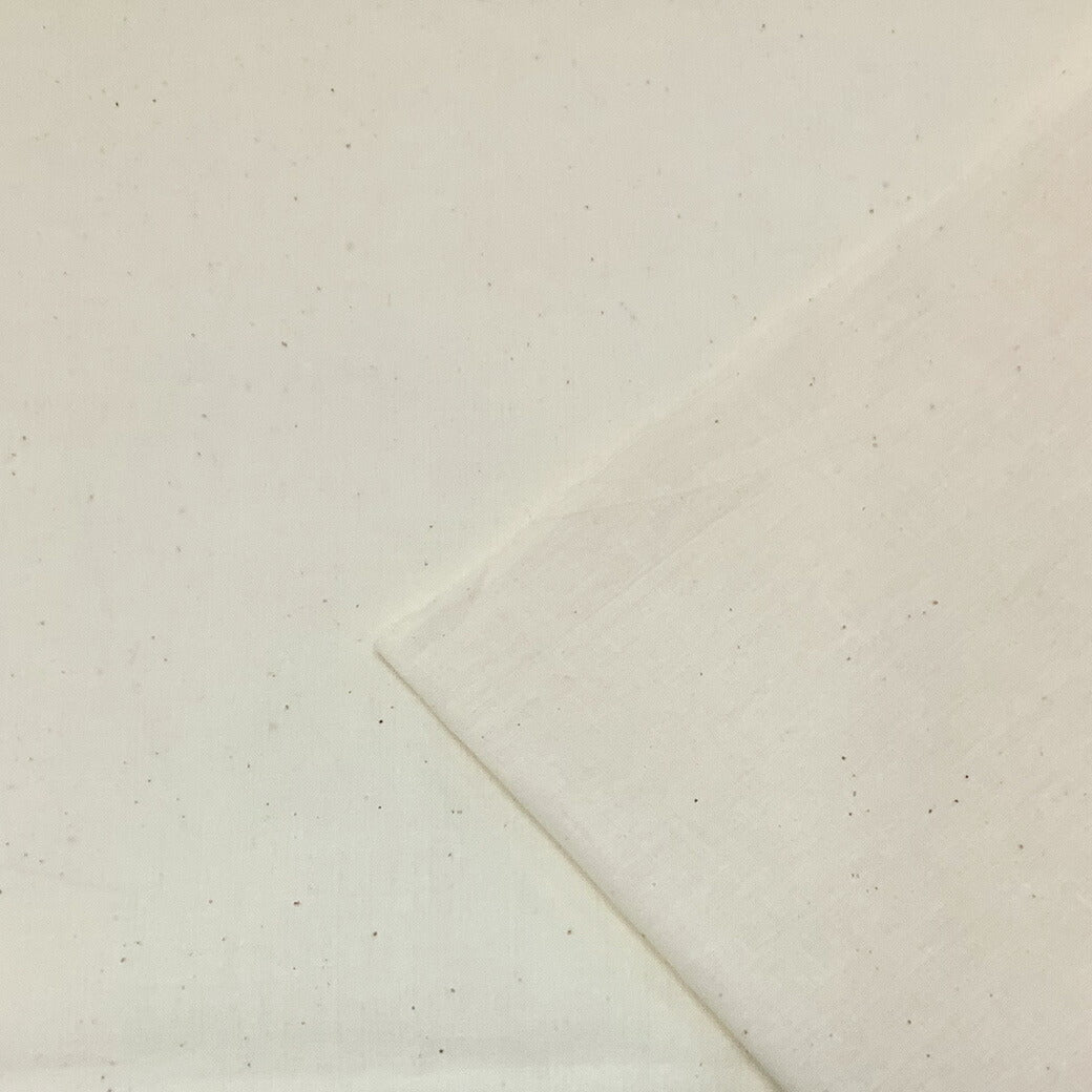 生地【 シーチング薄地 仮縫い用 巾92cm 】仮縫い用シーチング生地 生成り 巾92cm 綿カス残し 綿シーチング生地 ナチュラル 無地 カス残し 無地生地 布 服つくり 服飾 洋裁 エプロン まくらカバー ランチョンマット 裏地 マスク ブラウス シーツ 新生活 Textile World TOA