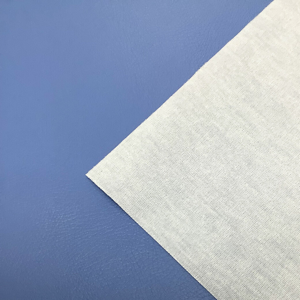 生地 【 合皮 厚 ブルー 】 レザー生地 合皮生地 合皮布 革 皮 レザー用品 高級感 レザー布地 革製 合皮布地 キーホルダー キーケース 名刺入れ 手芸 DIY ジャケット スカート インテリア ガーデニング 財布 コインケース レザークラフト 衣装 舞台 Textile World TOA