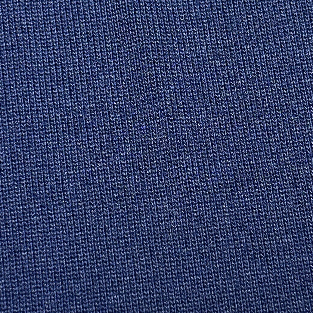 生地【 リープニット 吸水速乾 紺 】ニット生地 160cm巾 幅広 ポリエステル 無地 定番 Tシャツ カットソー 羽織り ワンピース チュニック ベビーウェア ペット服 カバーリング 衣装 ハンドメイド 手芸 シンプル Textile World TOA