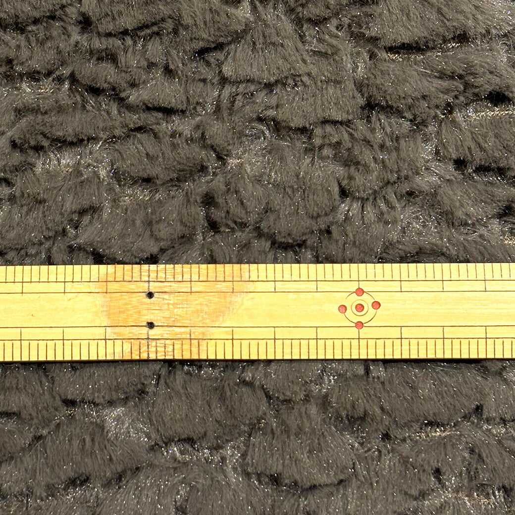 生地 【 プードルファー グレー 】 ファー生地 ボア生地 160cm巾 幅広 もこもこ ふわふわ 衣装 ぬいぐるみ 着ぐるみ 仮装 コスチューム スヌード ブランケット マフラー テディベア キッズ 可愛い 手芸 手づくり ハンドメイド Textile World TOA