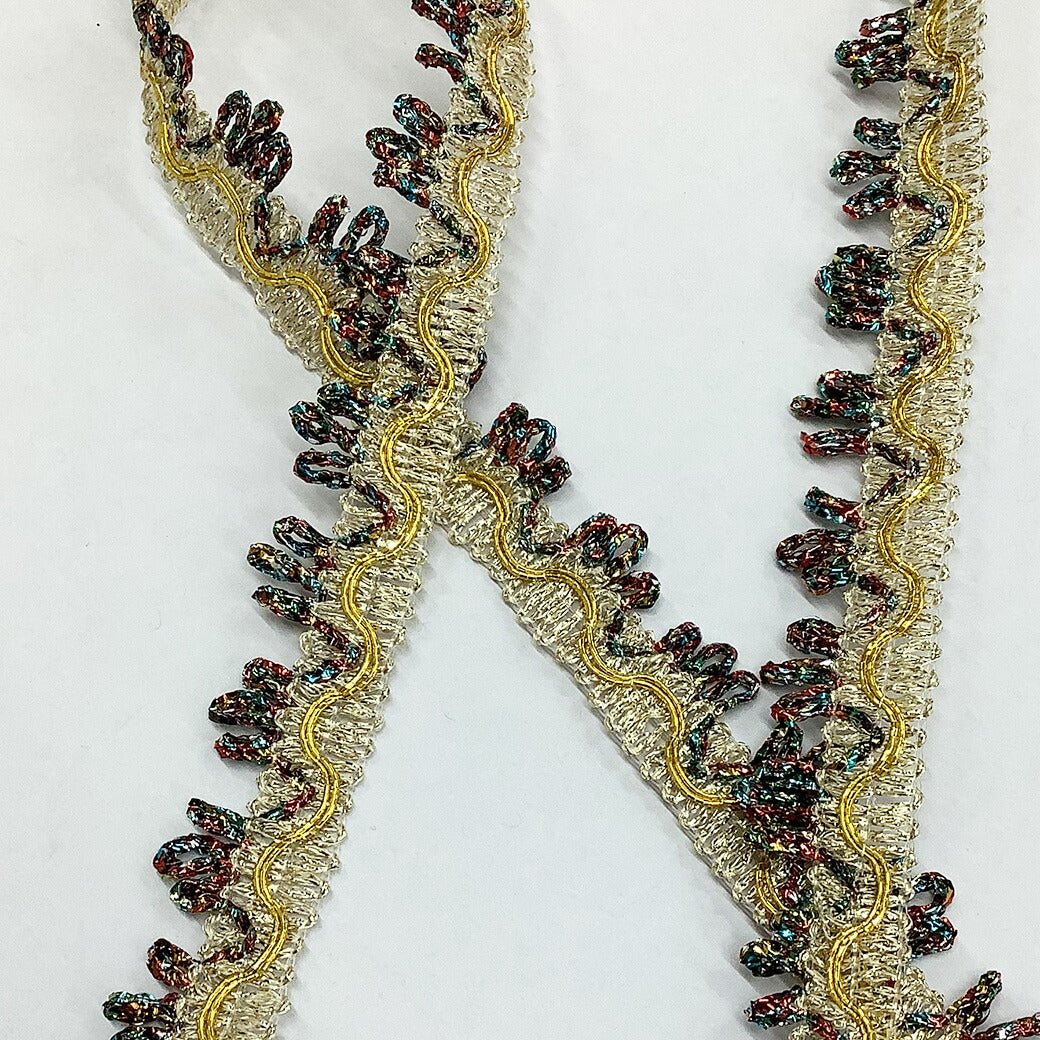 【ラメブレード 幅2cm】ラメリボン キラキラリボン フリルリボンテープ ハンドメイド資材 芸用テープ コスプレ 推し活 押し活 ゴージャス 光沢 ドレス ヘアアクセサリー コスチューム 手芸用 パーツ ハロウィン ライブ ラッピング 包装資材 Textile World TOA