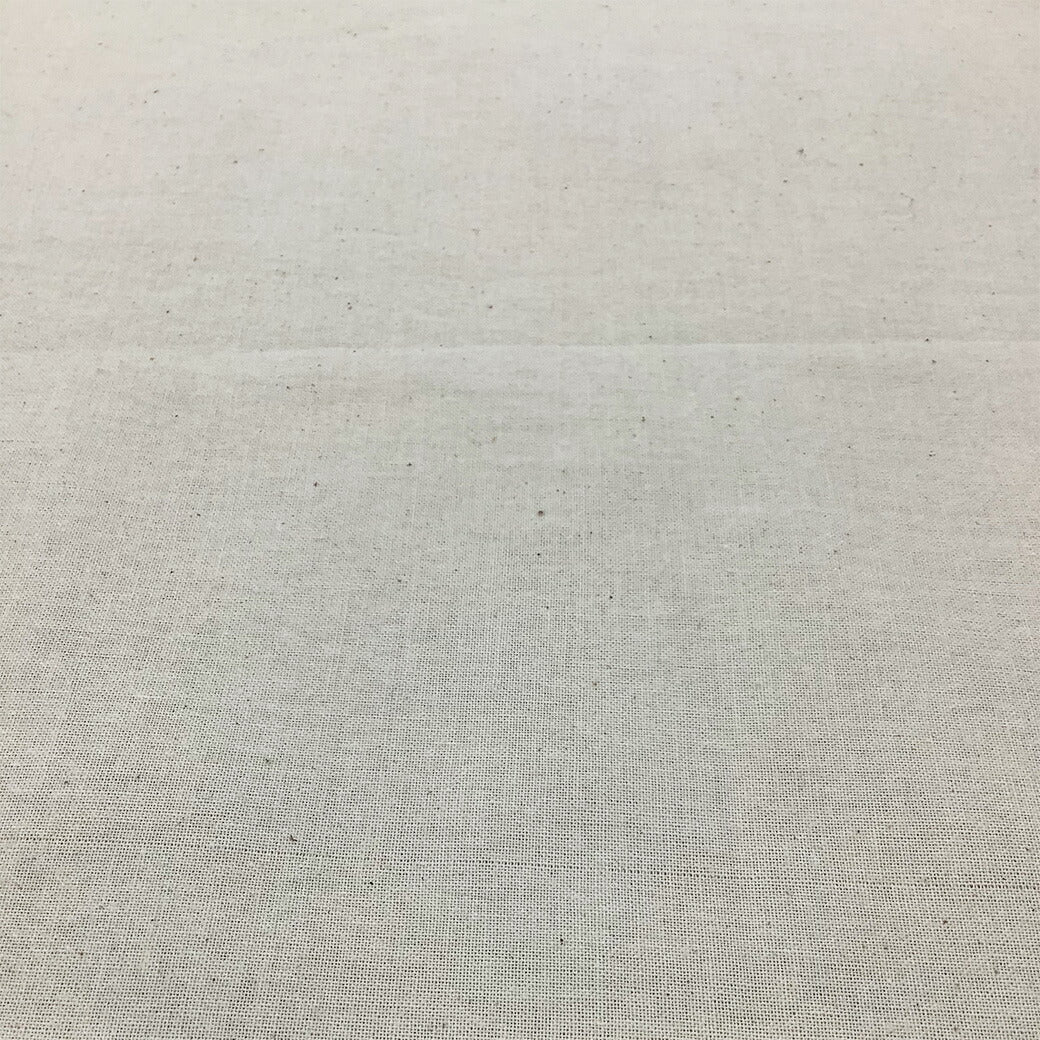 生地【 シーチング薄地 仮縫い用 巾120cm 】仮縫い用シーチング生地 生成り 巾120cm 綿カス残し 綿シーチング生地 ナチュラル 無地 カス残し 無地生地 布 服つくり 服飾 洋裁 エプロン まくらカバー ランチョンマット 裏地 マスク ブラウス シーツ 新生活 Textile World TOA