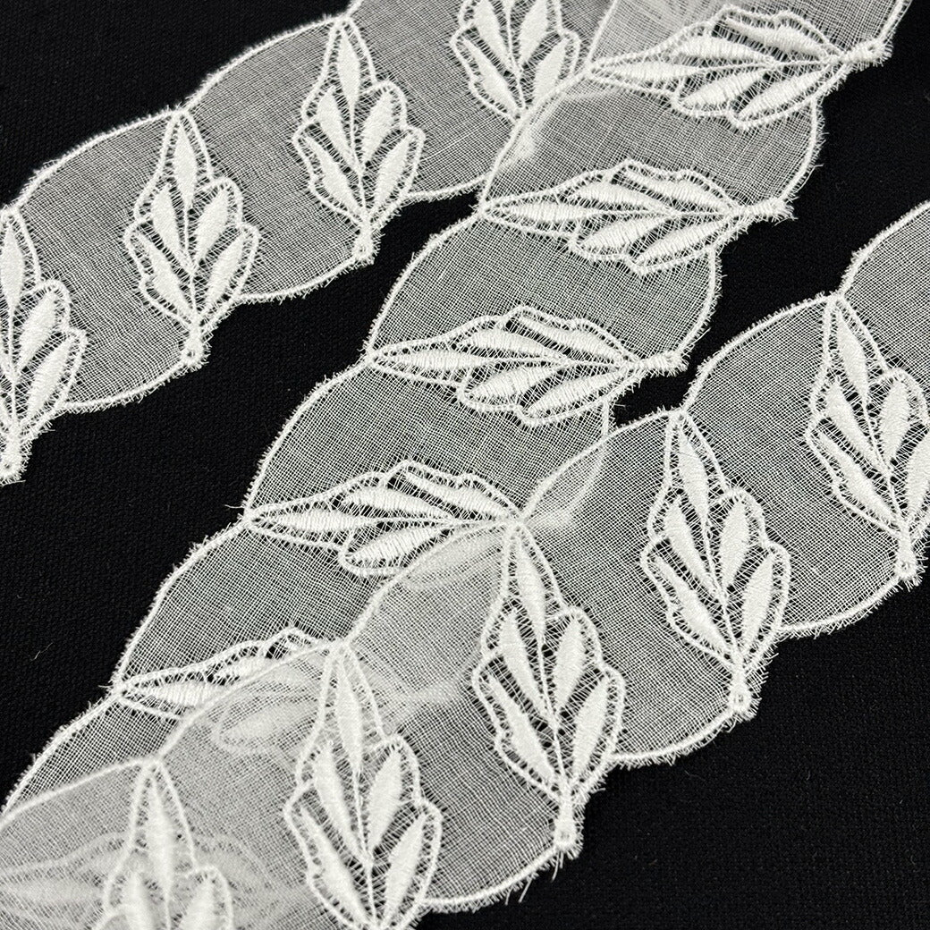 【特価】リボン【 レース 61158 】レースリボン 刺繍リボン 花柄 花柄刺繍 レース刺繍 刺繍テープ 綿レース ハンドメイド資材 可愛い 手芸用テープ リボンテープ 洋裁 ハンドメイド 手芸用 パーツ 布雑貨 副材 手芸副材 フリル Textile World TOA