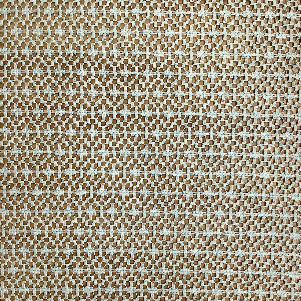 生地 【 ジオメトリックレース ミント 】 レース生地 刺繍生地 透かし生地 レース刺繍 衣装生地 ドレス衣装 白色 クリーム キャメル ダンス生地 ダンス衣装 ハロウィン コスプレ コスプレ衣装 発表会 コンクール 推し活 グリーン ナチュラル シンプルTextile World Toa