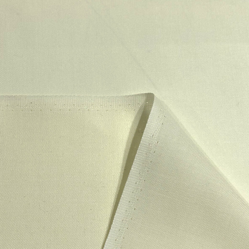 生地 【 スレーキ 綾織 クリーム 】 スレキ 袋布 シレジア T/Cスレーキ 121cm巾 布 ファブリック 無地 混紡素材 綿混生地 ポケット 帽子 バッグ ポーチ 内布 裏地 腰裏 クッションカバー 光沢感 シンプル 手芸 手作り 小物 ハンドメイド Textile World TOA