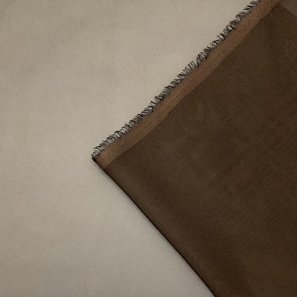 生地 【 50dシフォン ダークブラウン 】 シフォン 生地 シフォン生地 ポリエステルシフォン 50デニール シフォン 薄手 薄手生地 無地 舞台衣装 コスプレ衣装 ハロウィン 仮装 コスプレ ダンス衣装 コスチューム イベント装飾 ドレス 発表会 推し活 chiffon Textile World Toa