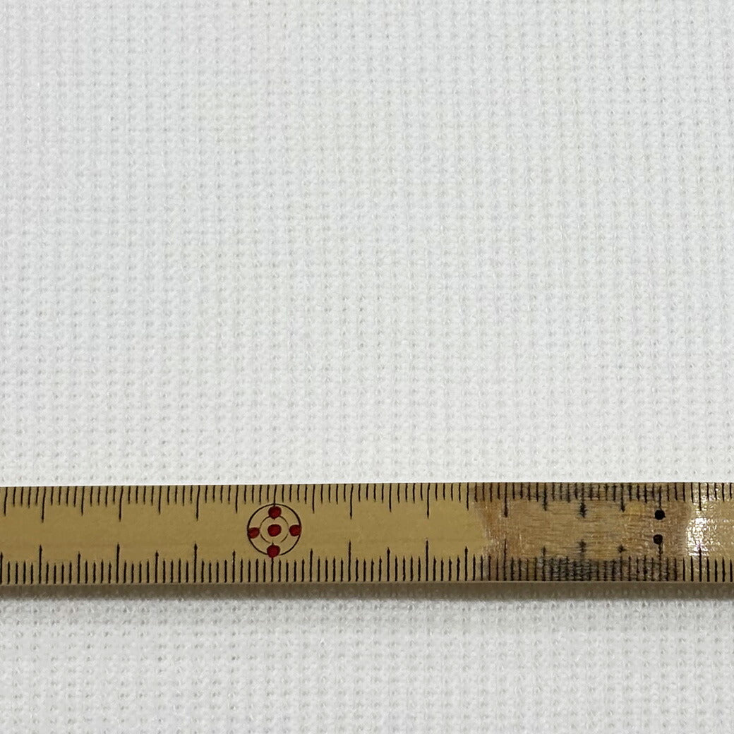 生地 【 極ワッフルリブニット 白 】 ニット生地 リブニット生地 リブ ニット 生地 定番 なめらか カットソー トップス パンツ タンクトップ ベビー用品 ベビー服 子ども服 犬服 シンプル 無地柄 無地 ぬいぐるみ 綿生地