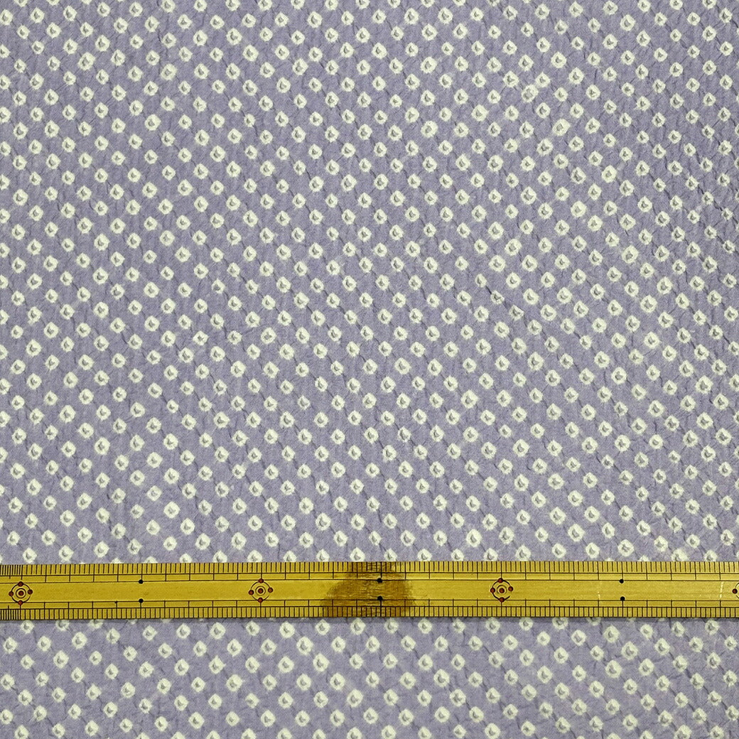 【訳あり】 【 有松絞り 三浦絞り 藤色 12.5m巻き 巾40cm 】 生地 一反 巻き売り 有松染め 鳴海絞り 有松鳴海絞り 浴衣生地 甚平生地 浴衣 ゆかた しぼり浴衣 絞り浴衣 絞り染め 兵児帯 夏着物 風呂敷 一反販