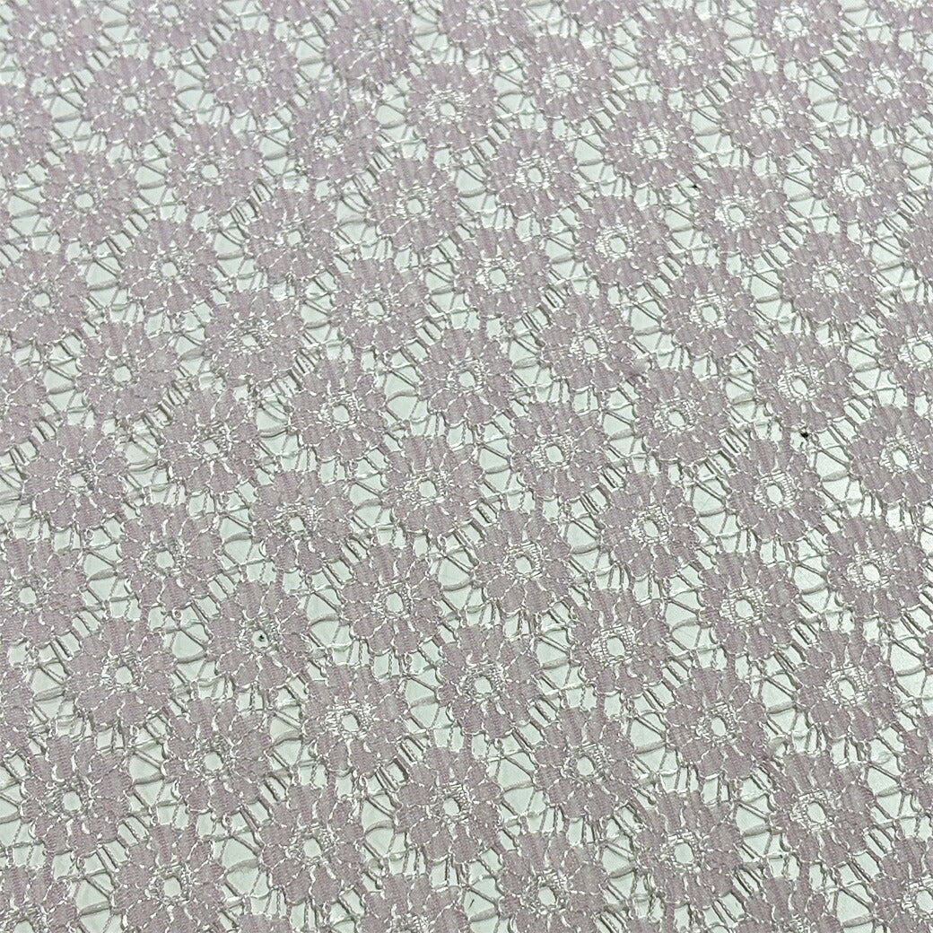 生地 【 ラッセルレース ピンク 】 レース ラッセルレース レース生地 ラッセル ラッセルレース生地 刺繍 レース刺繍 花柄 薔薇 幾何学 レースカーテン グローブ 手袋 ベール ブライダル ウェディング コスプレ 半襟 衣