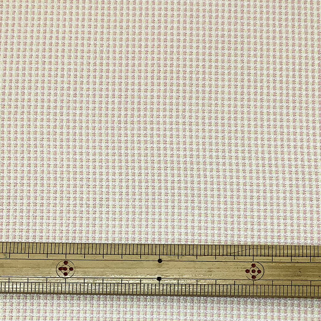 生地 【 ファンシーミニツイード キイロ 】 ツイード生地 ファンシーツイード生地 ツィード ファンシーツィード 肉厚 広幅 幅広 ジャケット コート スーツ ワンピース パンツ スカート バッグ インテリア カーテン ハンド
