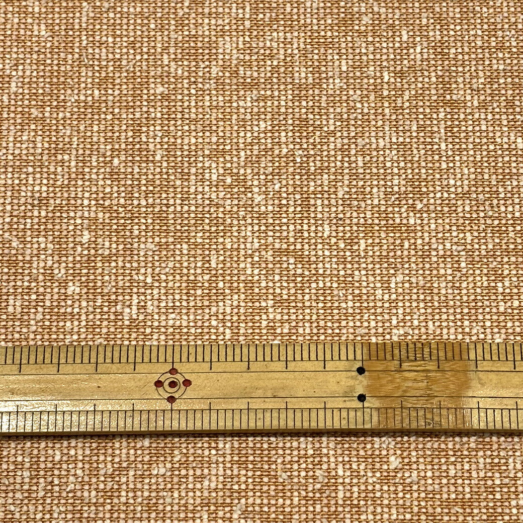 生地【 凹凸ネップ オレンジ 】ネップ入り生地 織物 模様 100cm巾 ポリエステル 厚手 布地 衣装 インテリア クッションカバー アウター スカート バッグ ポーチ 小物 テーブルクロス ディスプレイ アンティーク カーテン