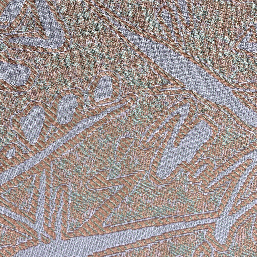生地【 レトロジャガード パープルダークパープル 】ジャガード生地 ジャガード織り ゴブラン 織物 高級感 上品 布地 衣装 インテリア ハンドメイド 手芸 上品 クッションカバー スカート ポーチ 小物 テーブルクロス ディ