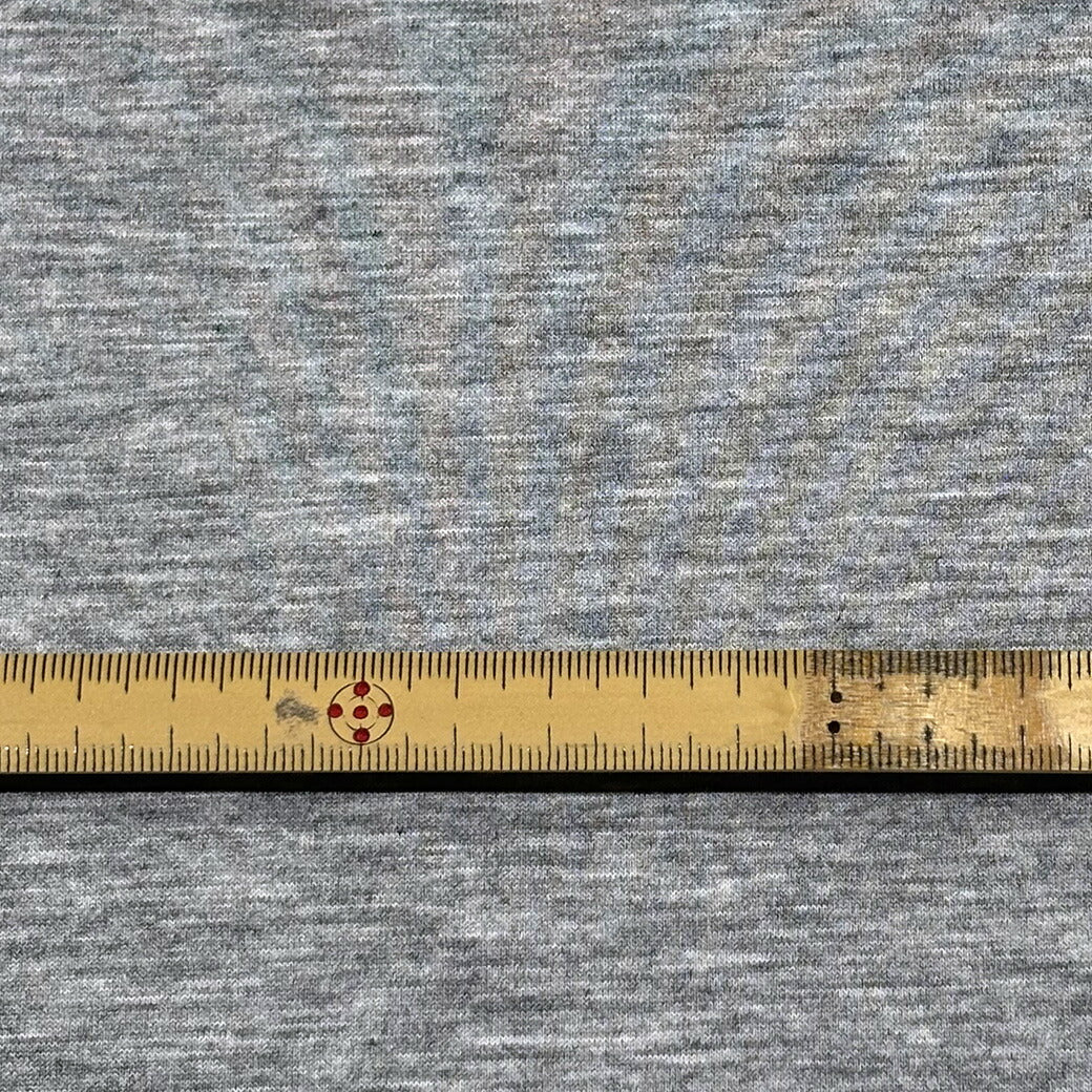 生地 【 ダンボールニット 杢グレー 】 ニット生地 ニット素材 ポンチ 150cm巾 幅広 無地 伸縮性 ストレッチ トップス スウェット トレーナー スカート パンツ ジャケット カーディガン インナー 子ども服 インテリ