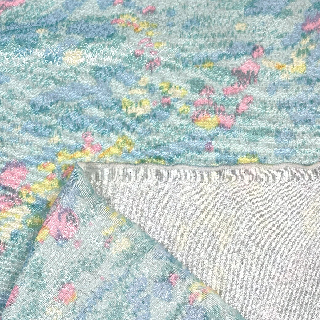生地【 イプサジャガード ポップ 】ジャガード生地 ジャガード織り ゴブラン 織物 総柄 水彩画 絵画 風景画 布地 衣装 インテリア ハンドメイド 手芸 クッションカバー スカート ポーチ バッグ 小物 テーブルクロス ディ