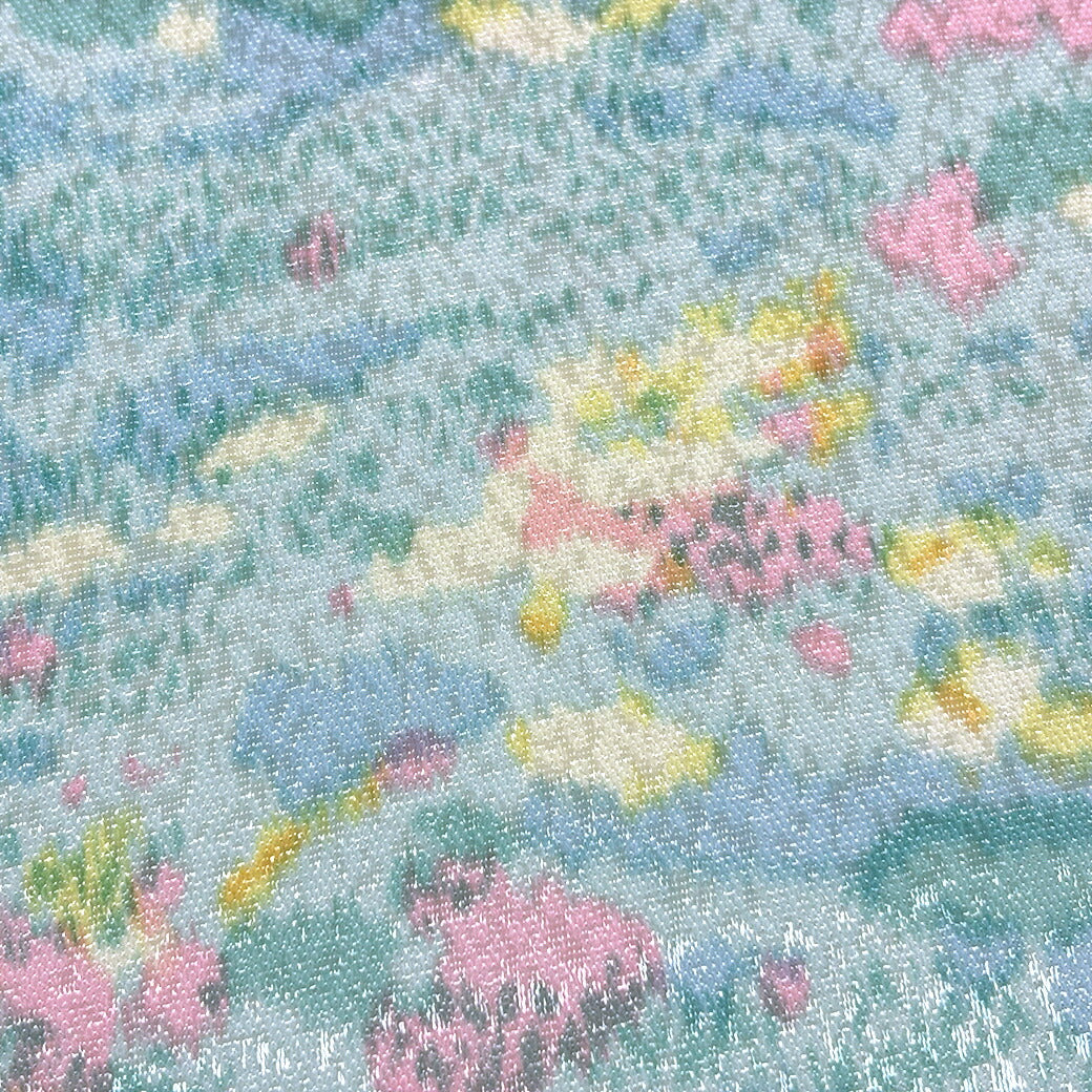 生地【 イプサジャガード ポップ 】ジャガード生地 ジャガード織り ゴブラン 織物 総柄 水彩画 絵画 風景画 布地 衣装 インテリア ハンドメイド 手芸 クッションカバー スカート ポーチ バッグ 小物 テーブルクロス ディ