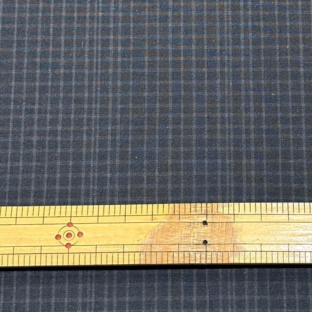 生地 【 先染めランダムチェック チャコールグレー 】 コットン 綿100% 127cm巾 チェック 定番 ベッドリネン インテリア クッションカバー ポーチ 巾着 シャツ チュニック スカート 小物 入園 入学 Textil