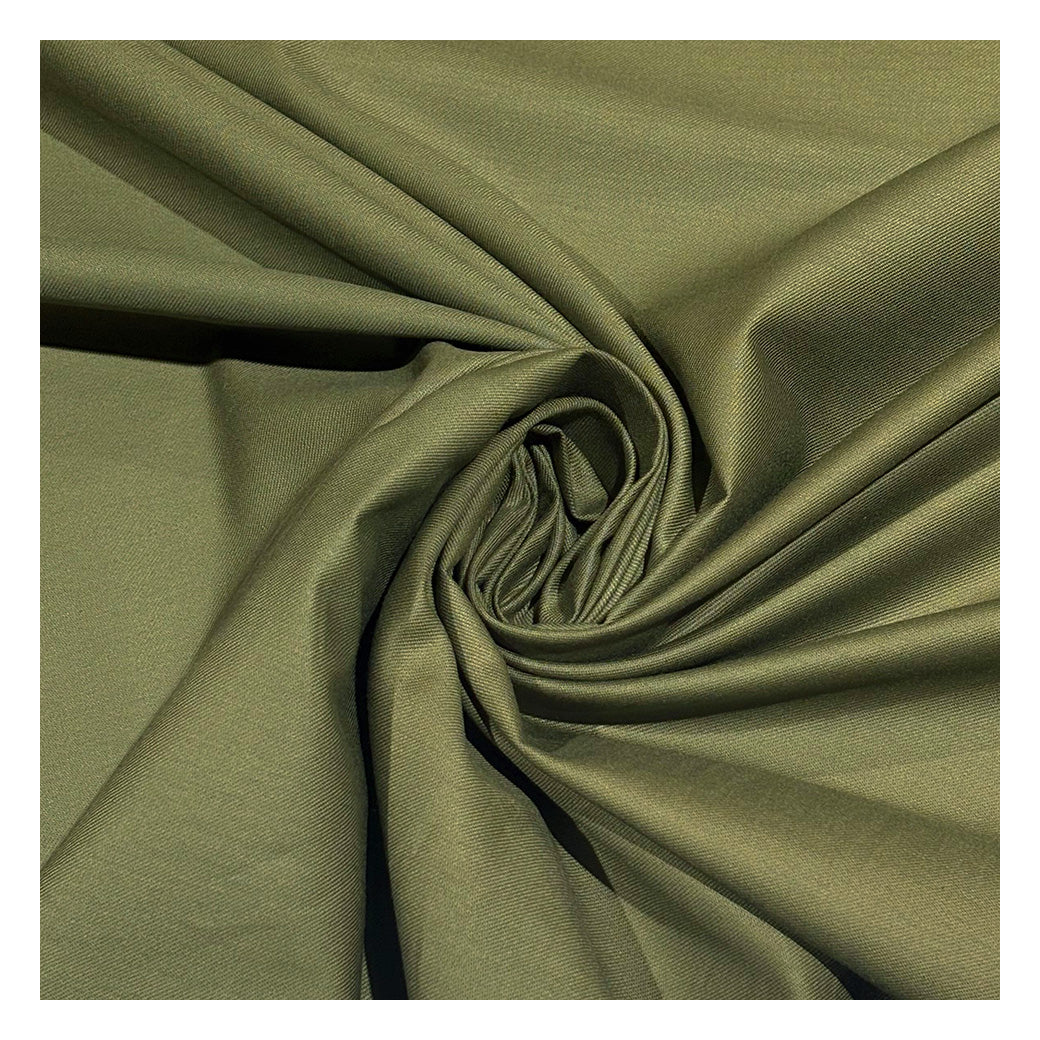 生地 【 スレキ カーキ 】 スレーキ 袋布 綿100% コットン 100cm巾 無地 ポケット 内布