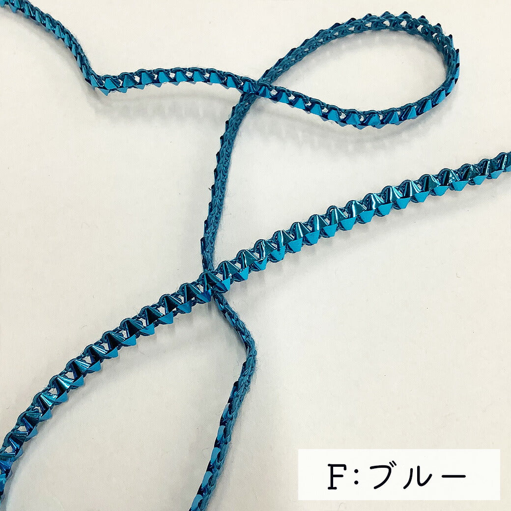 【★ラメブレードリボン 幅5mm】キラキララメリボン ホイルカラーリボン ハンドメイド資材 ピカピカ 手芸用テープ リボンブレード ゴージャス ブレード ハンドメイド 手芸用 パーツ 布雑貨 ラッピング 包装リボン ファブリッ