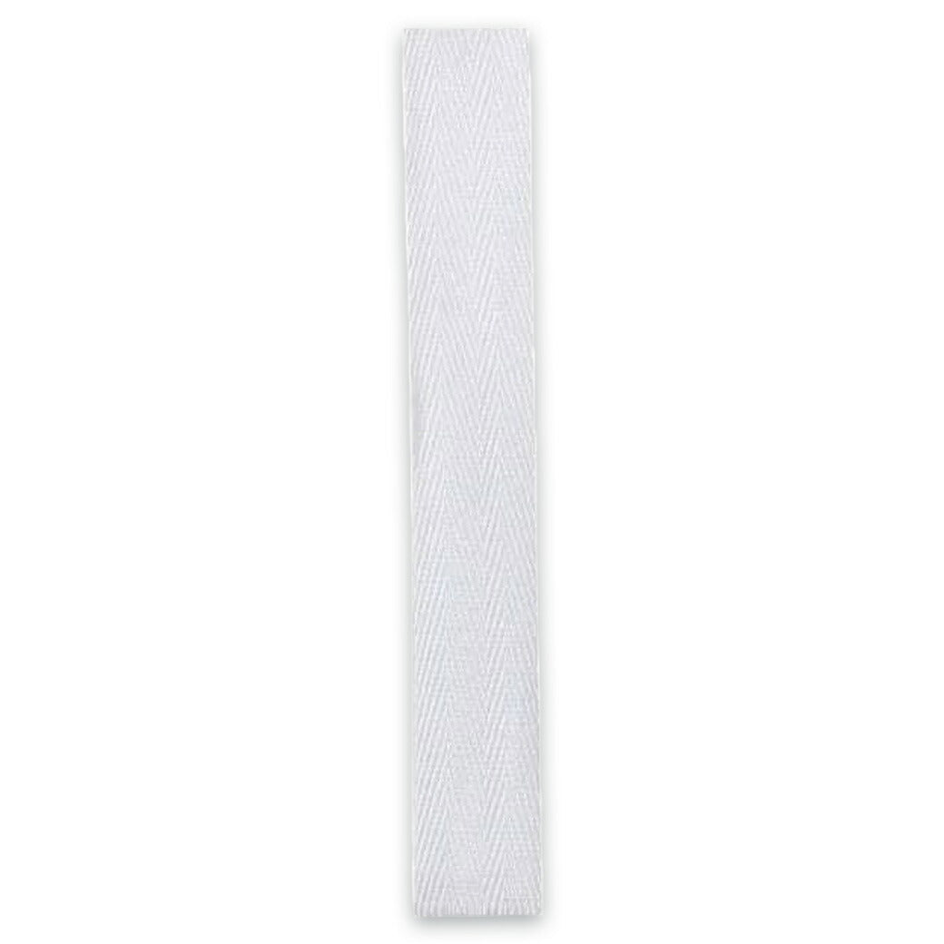 清原 【 サンコッコ 綾テープ 15mm SUN53-69 】 アヤテープ 綾テープ 5.5m 袖山 身頃 肩 伸び止め 縫い合わせ 縁取り エプロンの紐 バッグ ベルト カーテン ニット地 綿 ホワイト 白 シンプル ナチュ
