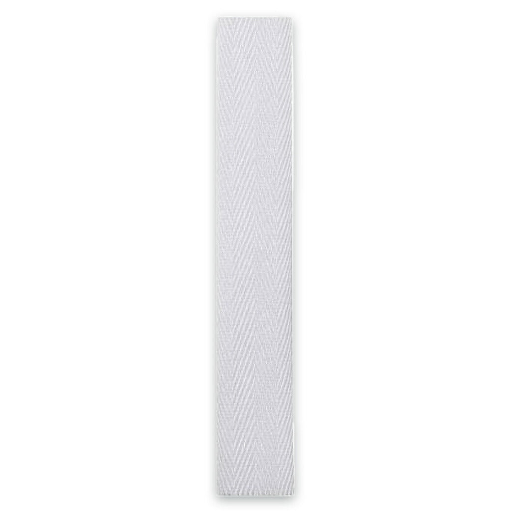 清原 【 サンコッコ 綾テープ 18mm SUN53-70 】 アヤテープ 綾テープ 5.5m 袖山 身頃 肩 伸び止め 縫い合わせ 縁取り エプロンの紐 バッグ ベルト カーテン ニット地 綿 ホワイト 白 シンプル ナチュ