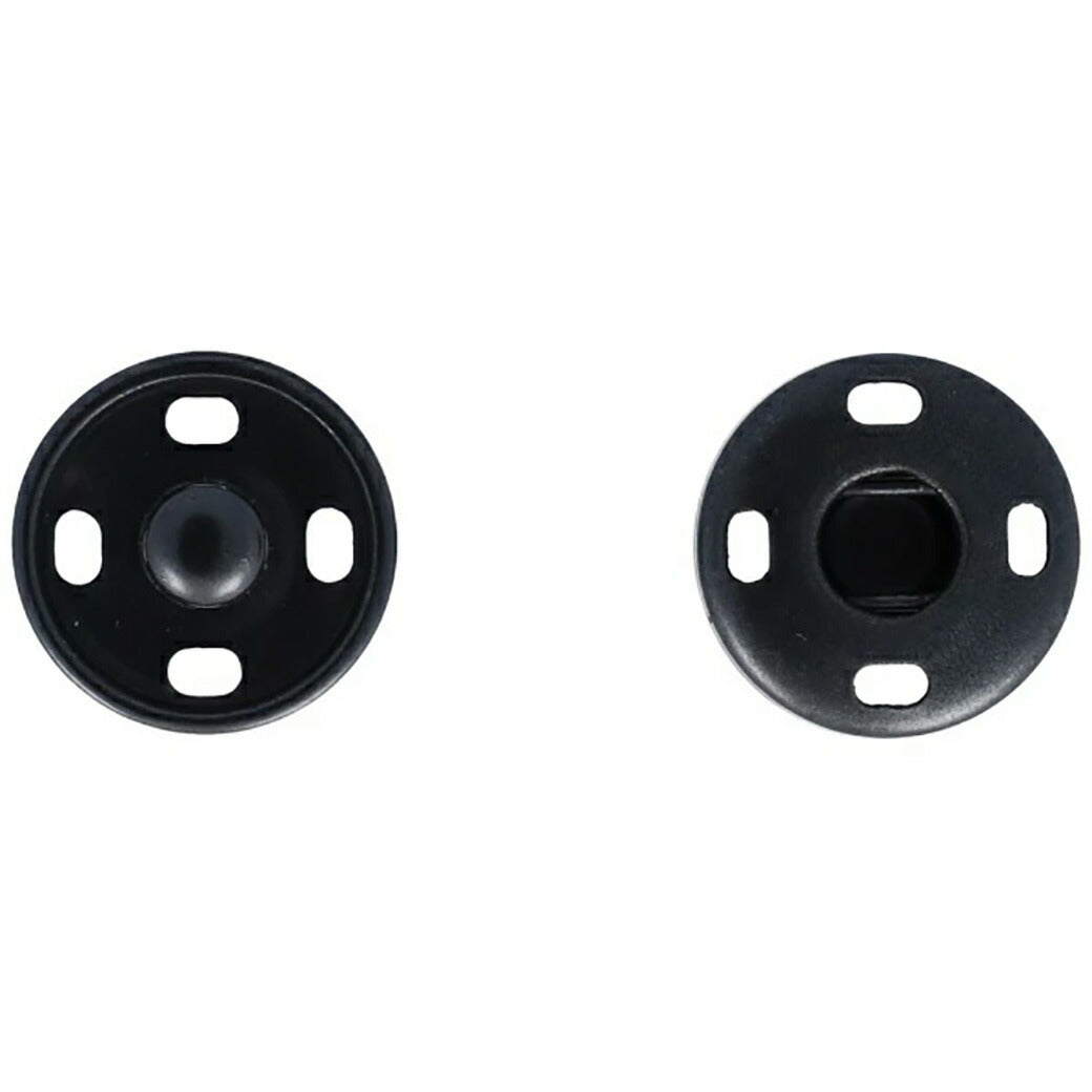 清原 【 サンコッコー ビッグスナップ17mm ブラックニッケル 】スナップボタン ニッケル 真ちゅう製 錆びない 真鍮ボタン 真鍮 大きめ コート デニム ジャケット ジージャン gジャン デニムジャケット ジーンズ ポケッ