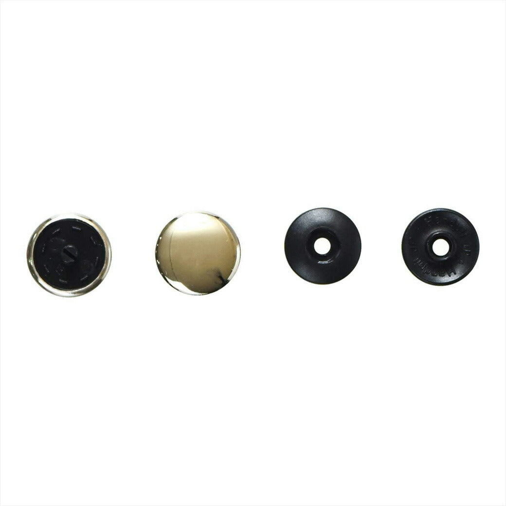 清原 【 サンコッコー ワンタッチプラスナップメタル SUN17-36 ニッケル 14mm 3組入 】 kiyohara スナップボタン ぼたん ニッケルボタン 後付け 簡単 ニッケルぼたん 釦 打ち具不要 普通地 厚地 バッ