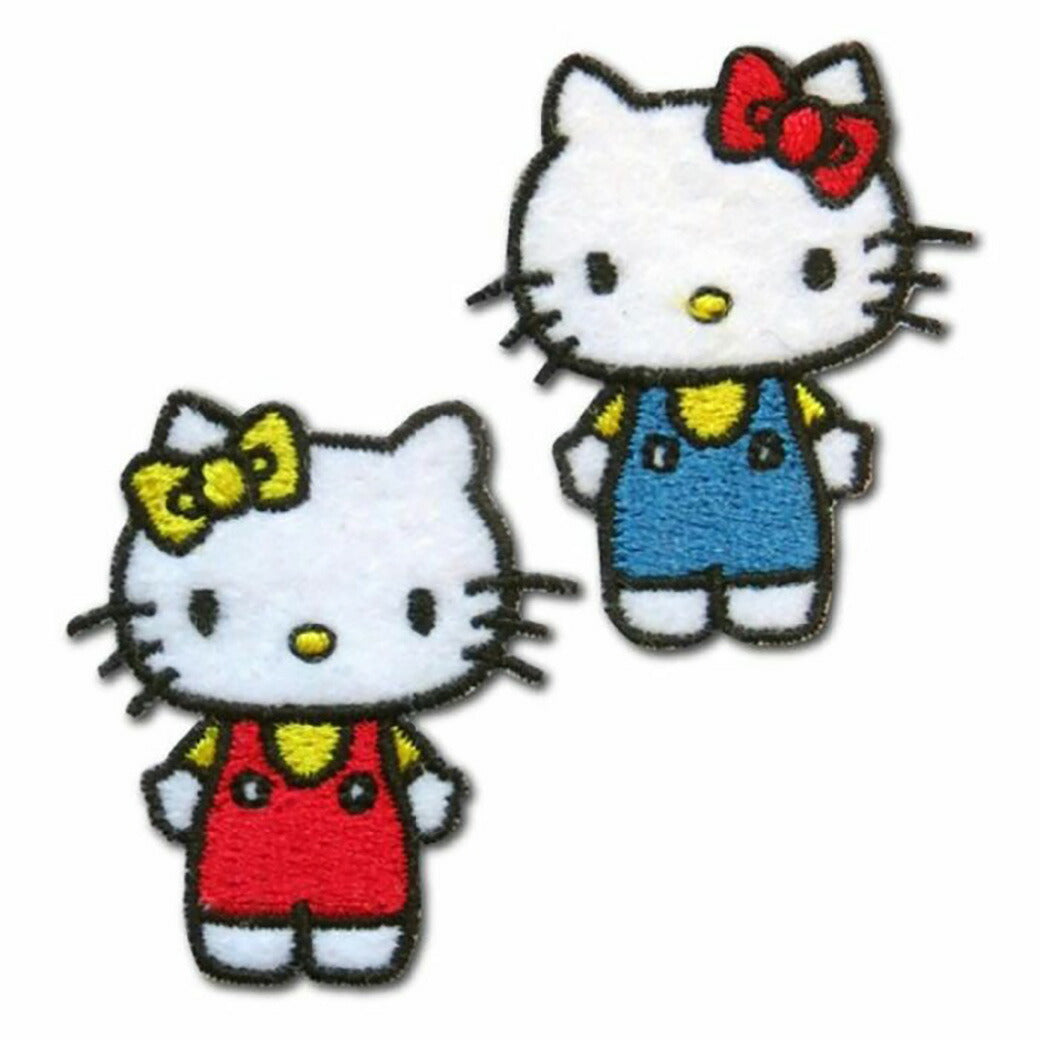 ワッペン【 サンリオ ハローキティ BC17 】 アイロンワッペン サンリオキャラクター ハローキティ キティちゃん ハローキティちゃん アイロン接着 シール サンリオワッペン パイオニア マスク ワンポイント 女の子 かわいい 入園 入学 新学期準備 Textile World TOA
