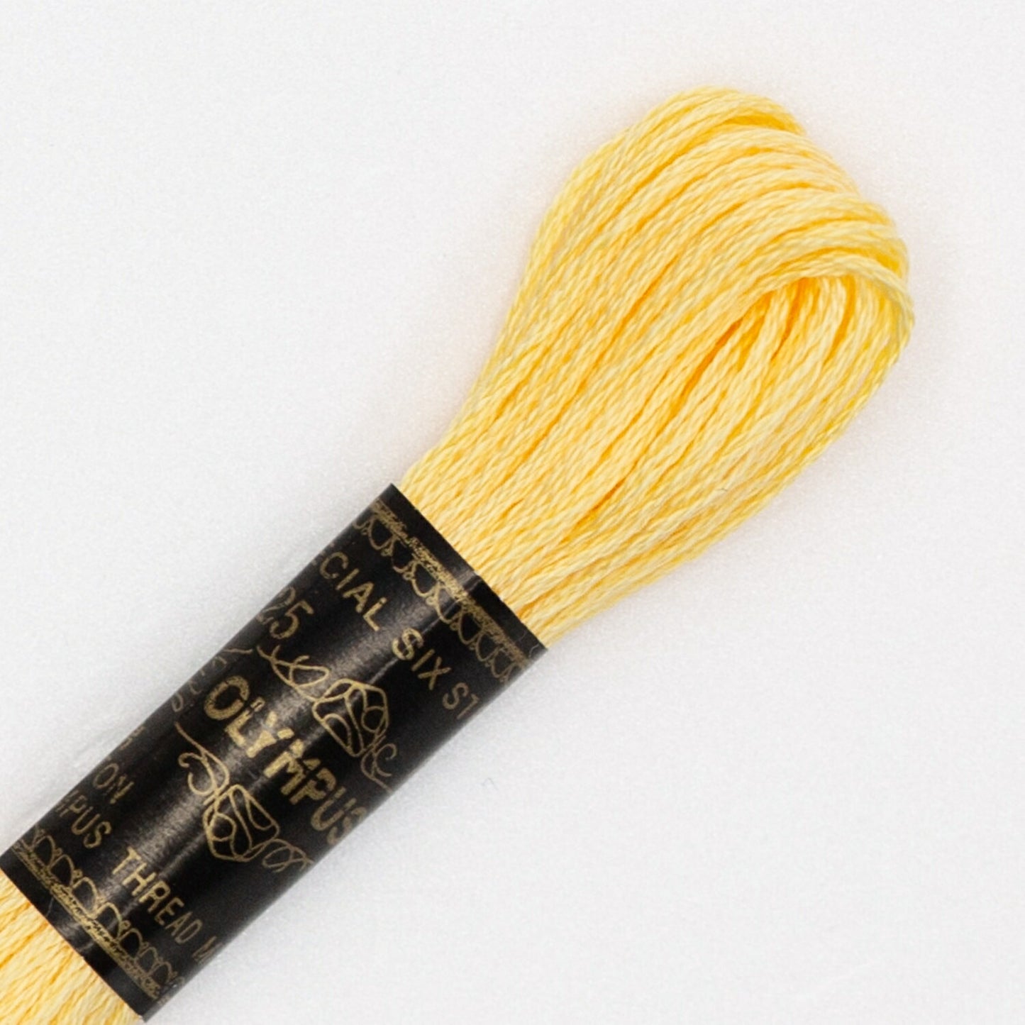 【 オリムパス 刺しゅう糸 25番 黄色系 】 オリムパス刺繍糸 刺繍 ステッチ 刺繍糸 刺繍キット 刺しゅうキット 刺しゅう糸 小物 ヘアゴム こぎん刺し こぎん布 ブローチ コースター 刺繍ブローチ ブックカバー エンブロイダリー OLYMPUS Textile World TOA