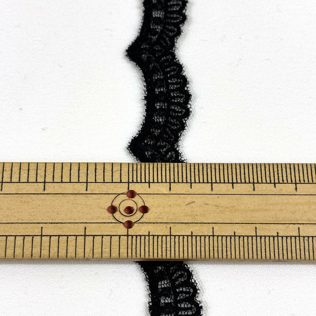 リボン【 レース #2 】レースリボン 刺繍リボン 波型 ウェーブ 花柄 花柄刺繍 レース レース刺繍 刺繍テープ ハンドメイド資材 可愛い 手芸用テープ リボンテープ 洋裁 ハンドメイド 手芸用 パーツ 布雑貨 副材 手芸副材 フリル Textile World TOA
