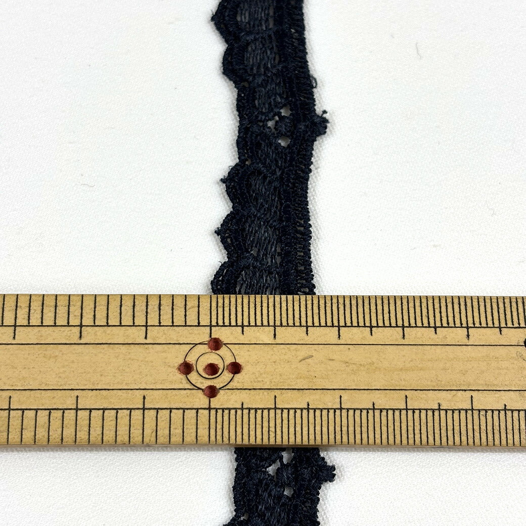 リボン【 レース #3 】ケミカルレース レースリボン 波型 ウェーブ 刺繍リボン レース刺繍 刺繍テープ ハンドメイド資材 可愛い 手芸用テープ リボンテープ 洋裁 ハンドメイド 手芸用 パーツ 布雑貨 副材 手芸副材 フリル Textile World TOA