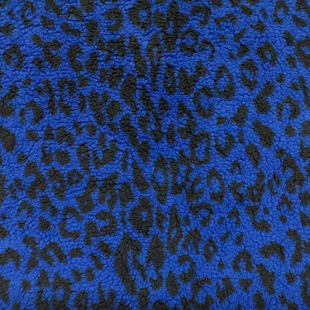 はぎれ 【 シープボア レオパード 巾150cm×100cm 6色 】 生地 カットクロス ボアはぎれ ヒョウ柄 豹柄 ハギレ フェイクボア ボア生地 シープファー ふわふわ もこもこ ぬいぐるみ テディベア バッグ ベスト スヌード ポーチ 帽子 可愛い leopard Textile world TOA