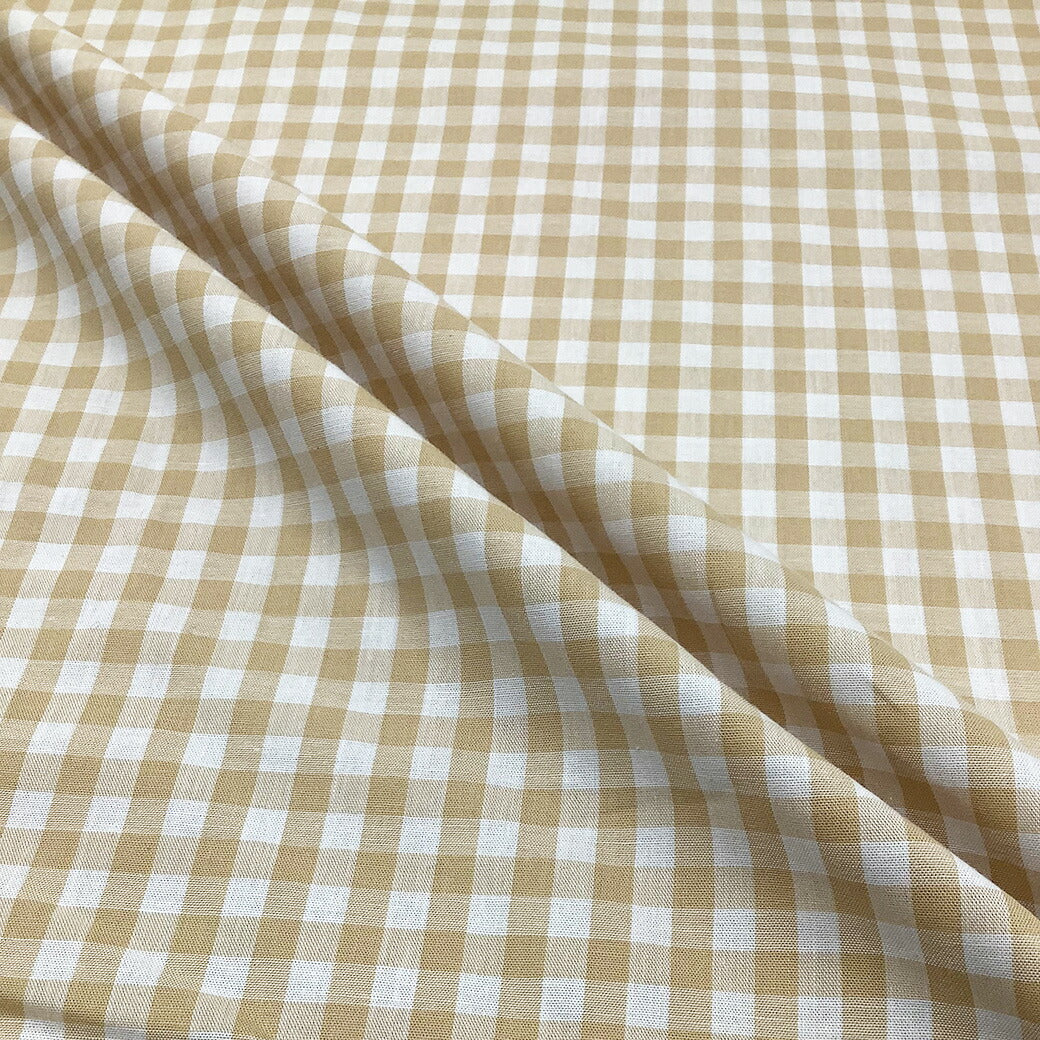 生地 【 ギンガムチェック 小 9色 】 チェック柄 チェック柄生地 シーチング 巾112cm 綿100%