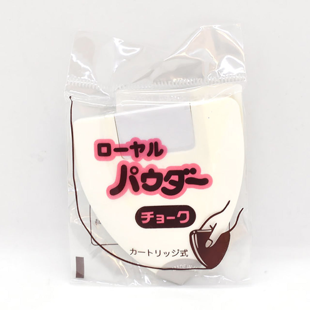 【 金天馬 ローヤルパウダーチョーク 白 】 チョーク 印つけ 印付け しるしつけ 三角