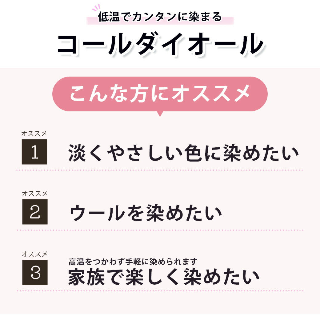 【 みやこ染 コールダイオール ECO染料 20g 】 みやこ染め 桂屋 タイダイ染めキット みやこ染め キット 自由研究 キット 染め直し ポリエステル 綿 麻 ビーズ ダイタイ染め マーブル染め レース染め 色落ち スマホ