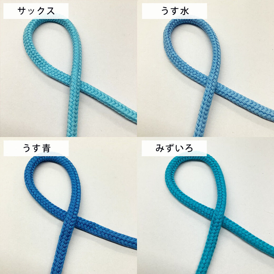 リボン 【 NASKA ファッションコード 10mm 34色 】 コード ヒモ 太い 太 紐 丸ひも 丸ヒモ 丸紐 巾着ヒモ 巾着紐 手芸リボン コップ袋 体操服袋 お弁当袋 ペットボトルホルダー カラー紐 入園 入学 新学期準備 幼稚園 保育園 小学校 お遊戯会 発表会 Textile World TOA