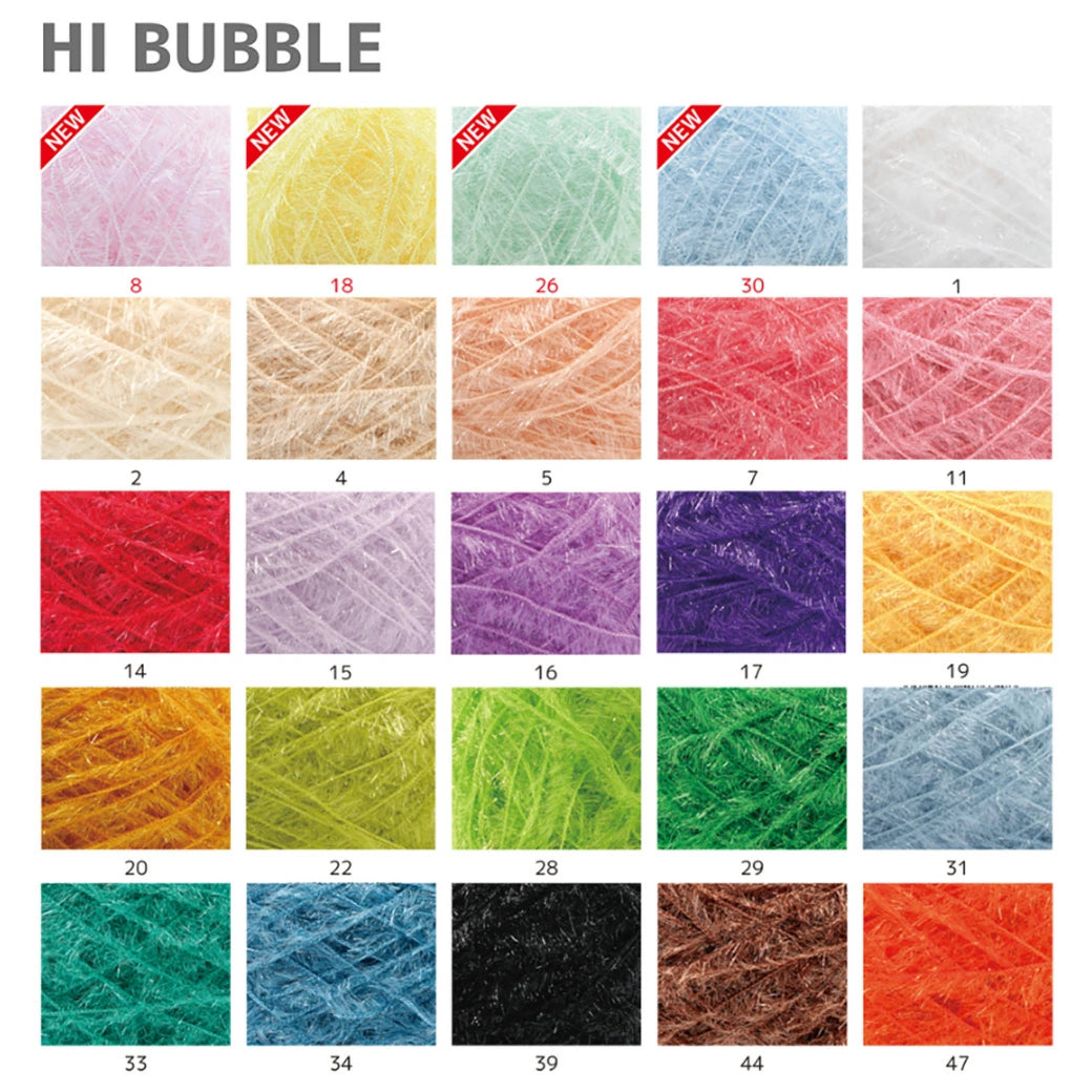 毛糸 【 ハイバブル HI BUBBLE 90g 】 韓国毛糸