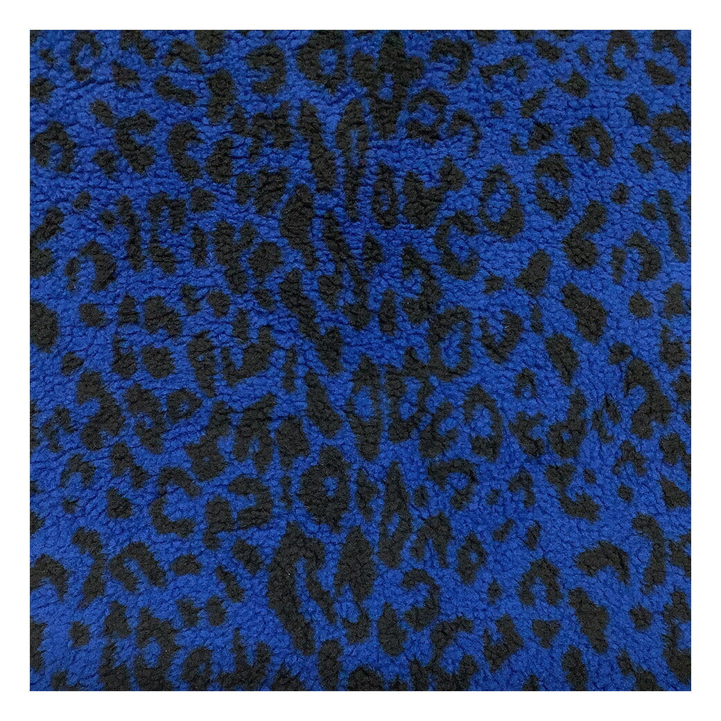 はぎれ 【 シープボア レオパード 巾75cm×50cm 6色 】 生地 カットクロス ボアはぎれ ヒョウ柄 豹柄 ハギレ フェイクボア ボア生地 シープファー ふわふわ もこもこ ぬいぐるみ テディベア バッグ ベスト スヌード ポーチ 帽子 可愛い leopard Textile world TOA