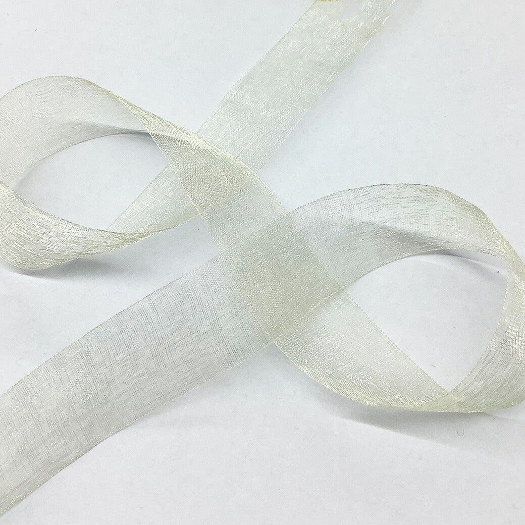 リボン 【 MOKUBA オーガンジーリボン 25mm 26色 】 リボン オーガンジー オーガンジーリボン オーガンジーテープ 光沢 定番リボン 手芸リボン コスプレ クリスマス クリスマスリボン お遊戯会 発表会 ドレス アクセサリー ハロウィン 仮装 衣装 手芸用品 Textile world TOA