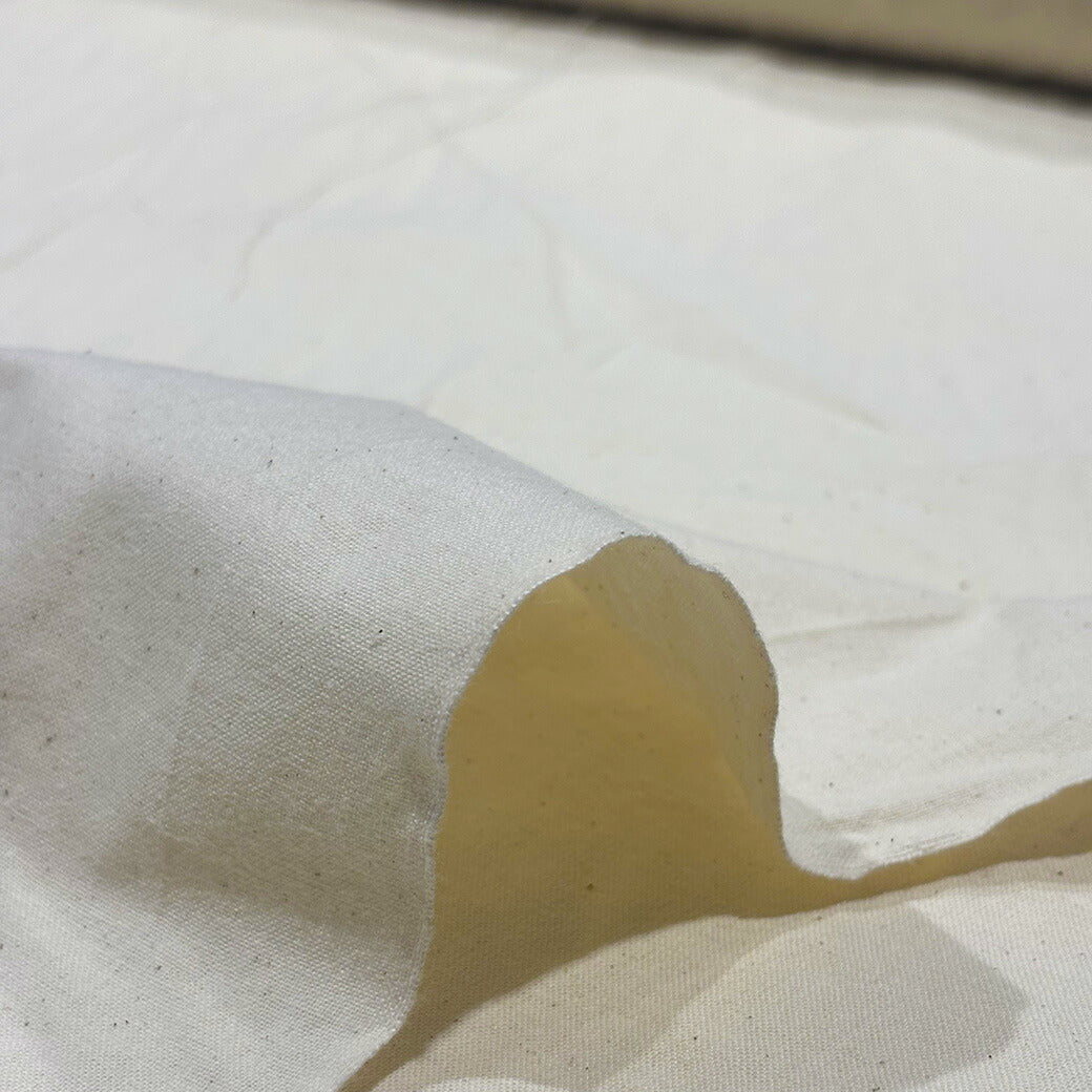 生地 【 シーチング薄地 仮縫い用 巾120cm 10m 】 仮縫い用シーチング生地 薄手 生成 カット生地 安い 特価 激安 生成り 巾120cm 綿カス残し 綿シーチング生地 無地 カス残し 無地生地 試し縫い 洋裁 和裁 服飾 練習用 大容量 ハンドメイド アパレル 作家 Textile World TOA