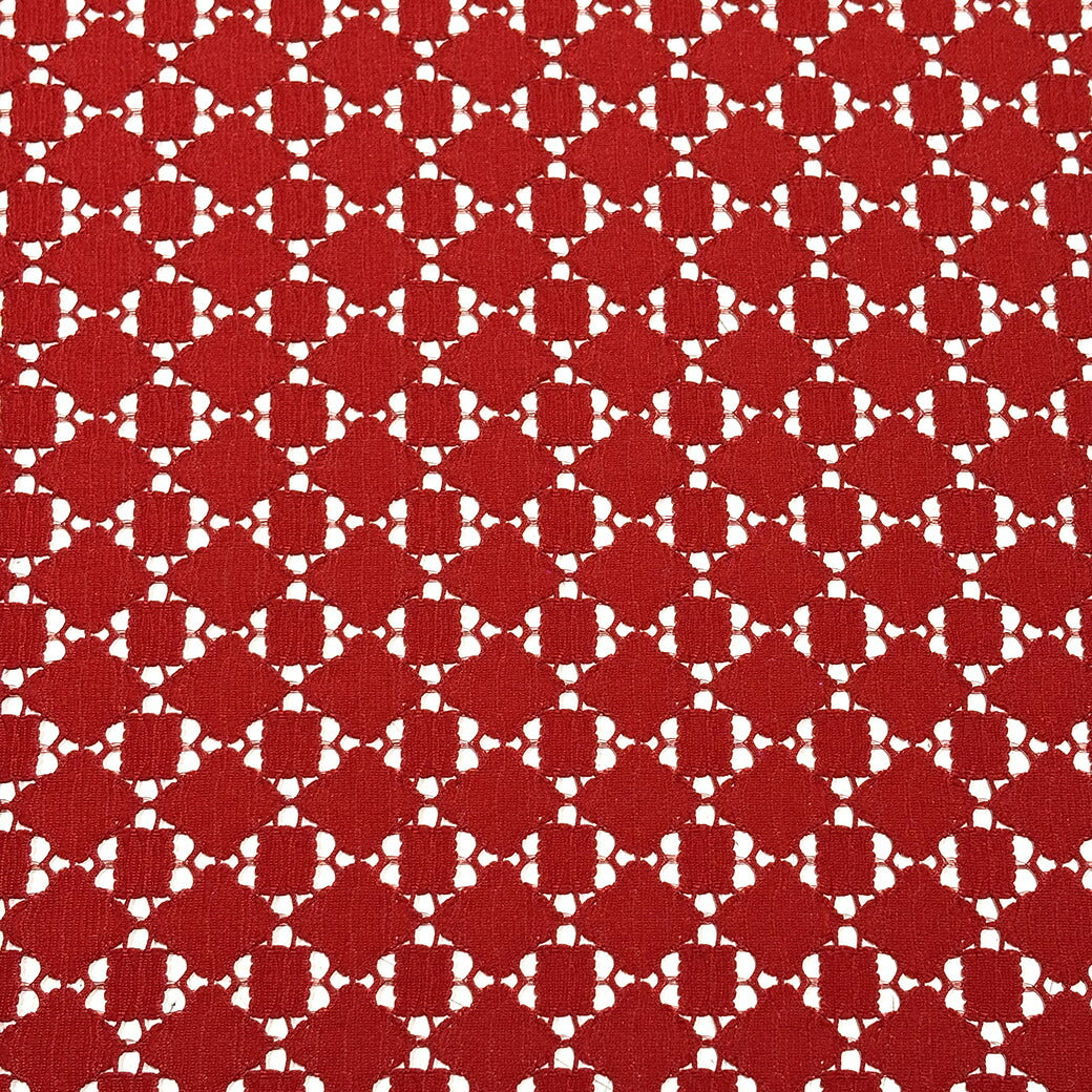 生地 【 ラッセルレース 3色 】 レース レース生地 刺繍 レース刺繍 110cm巾 ポリエステル ラッセル編 幾何学模様 ウエディング インテリア ドレス ブラウス スカート 下着 カーテン テーブルクロス Textile World TOA