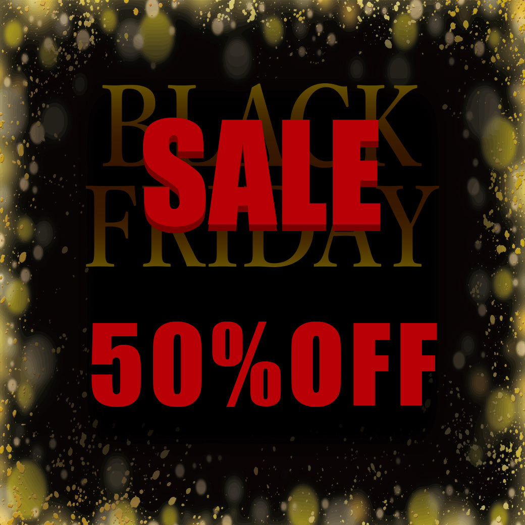 ブラックフライデー50％オフ