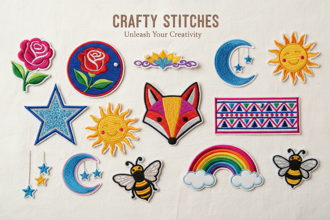 ワッペンが並んだ画像