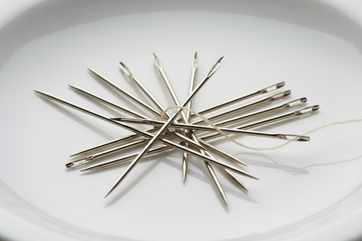 縫い針の画像
