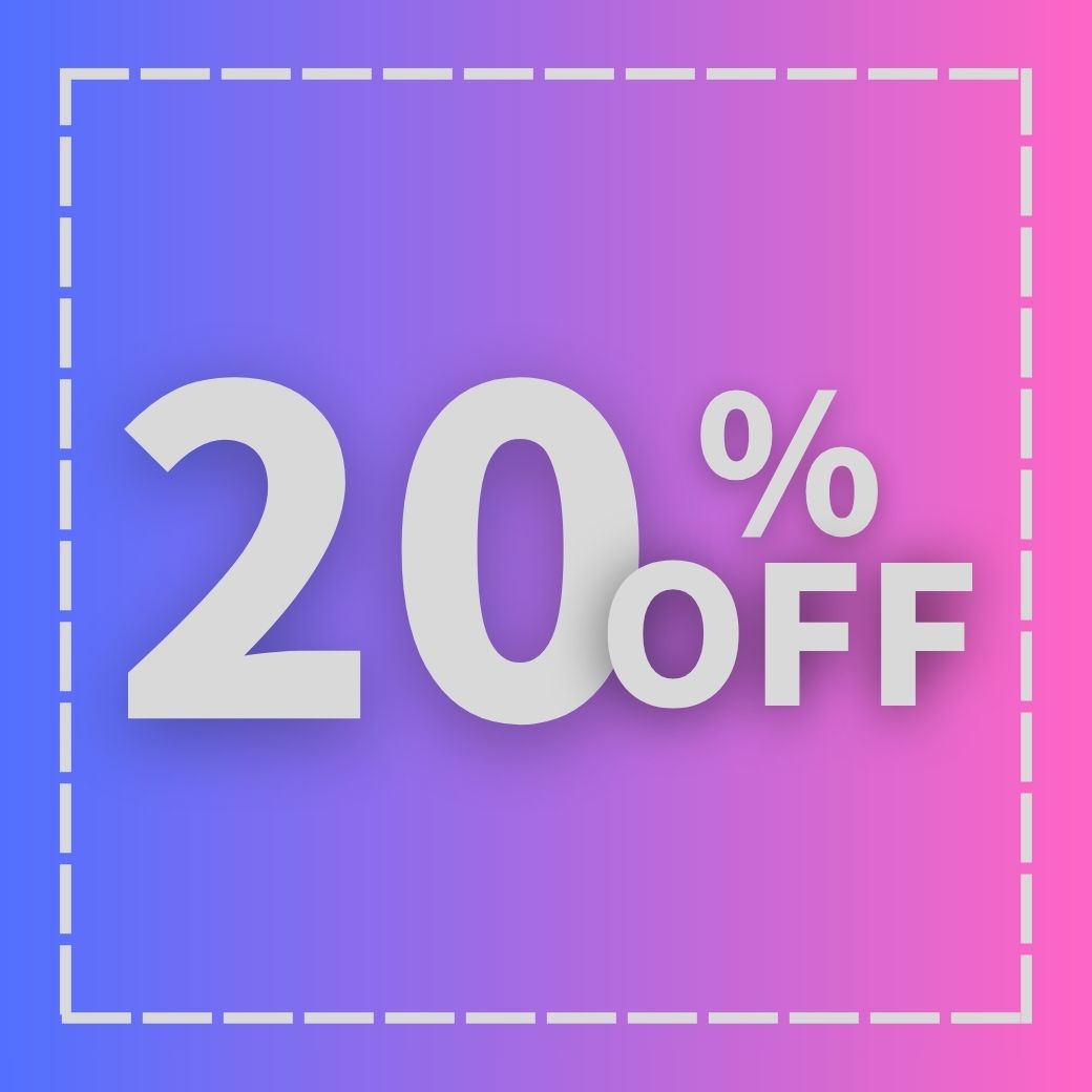 セール20％offのお知らせ