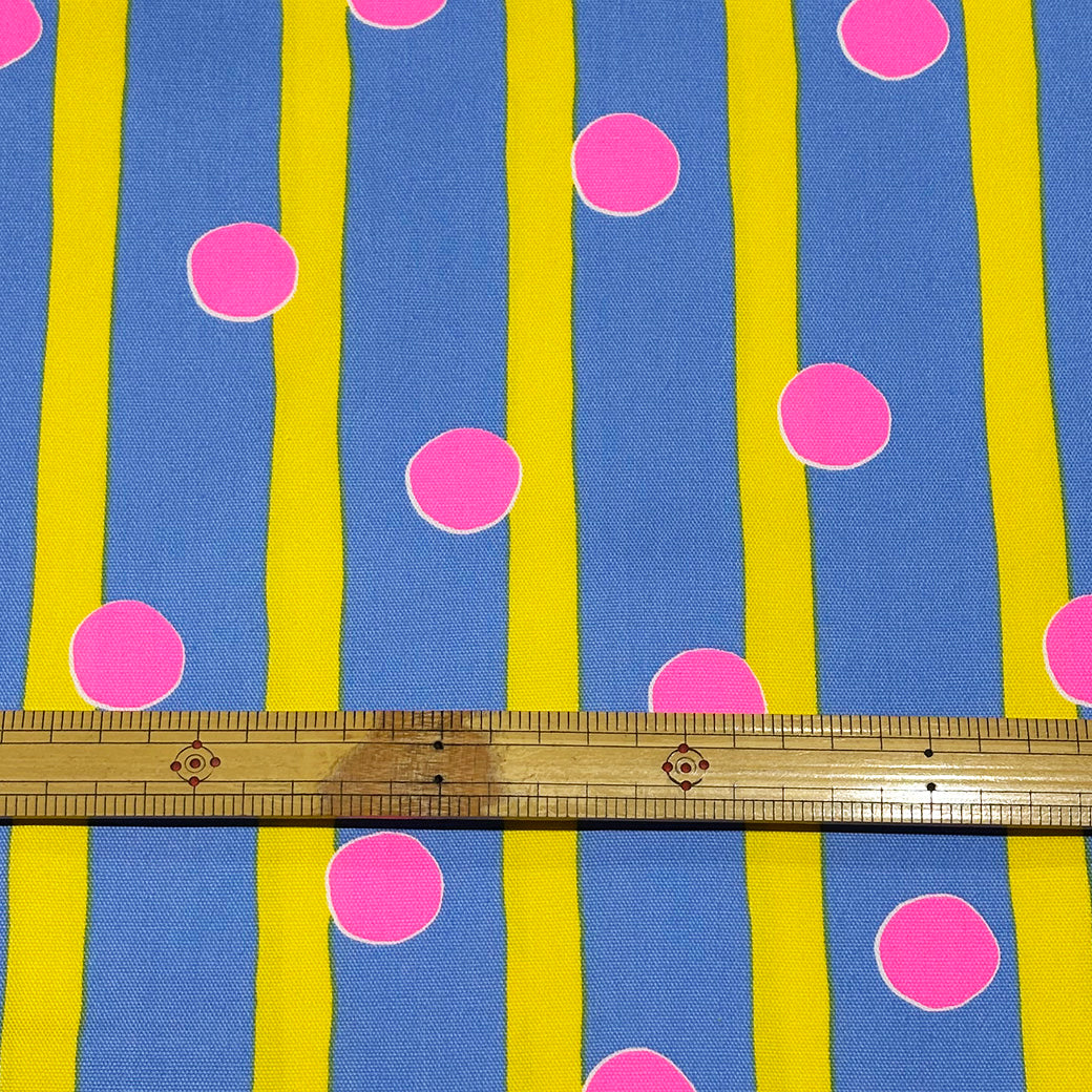 ネオンポップ柄の生地