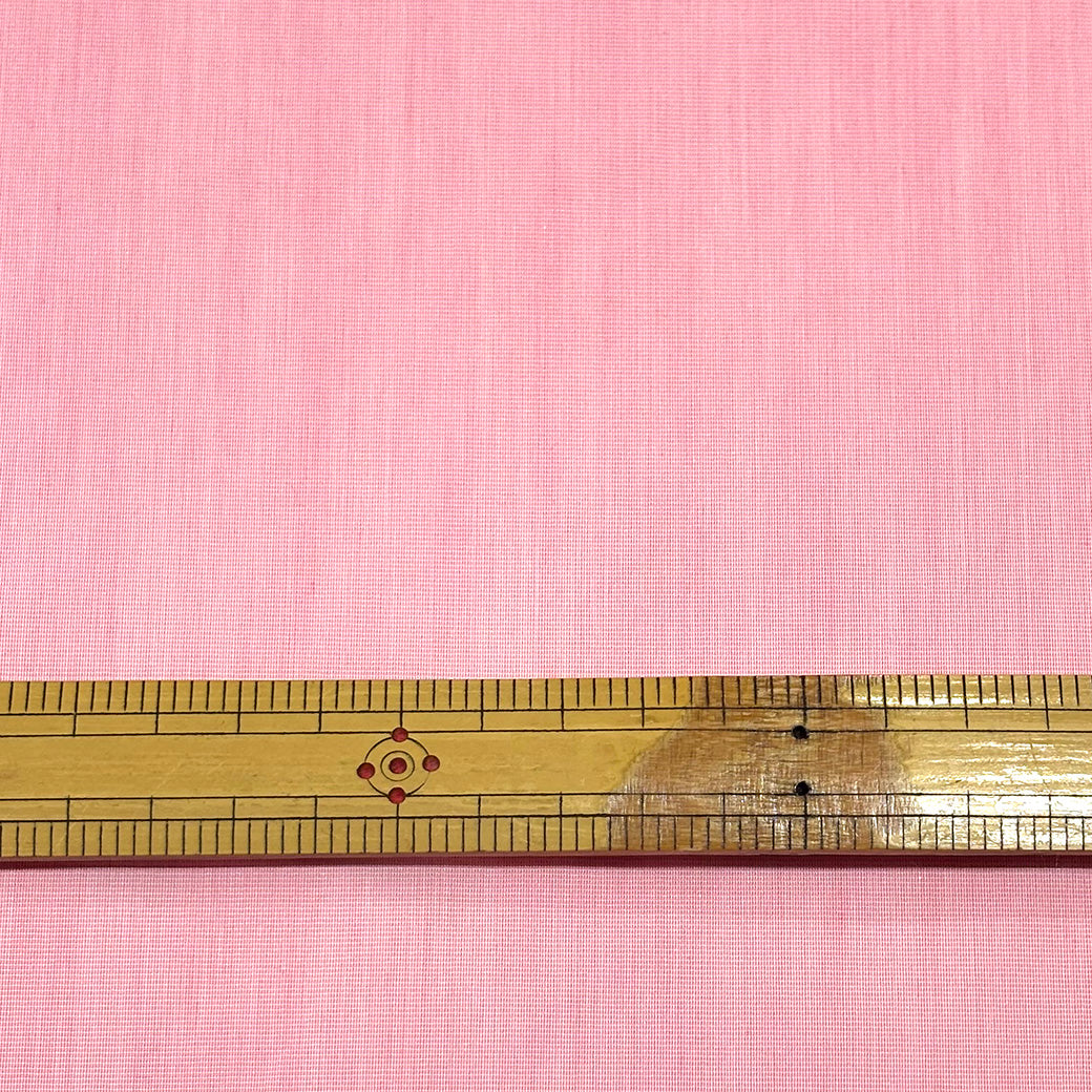 生地 【 ポプリンストレッチ ピンク 】 108cm巾 ストレッチ生地 高密度 平織