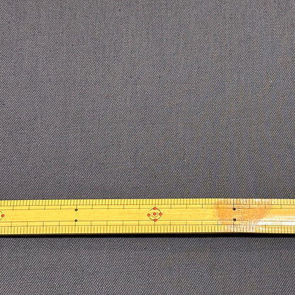 生地 【 チノクロス M757 グレー 】 132cm巾 綿100％ ツイル生地 コットンツイル