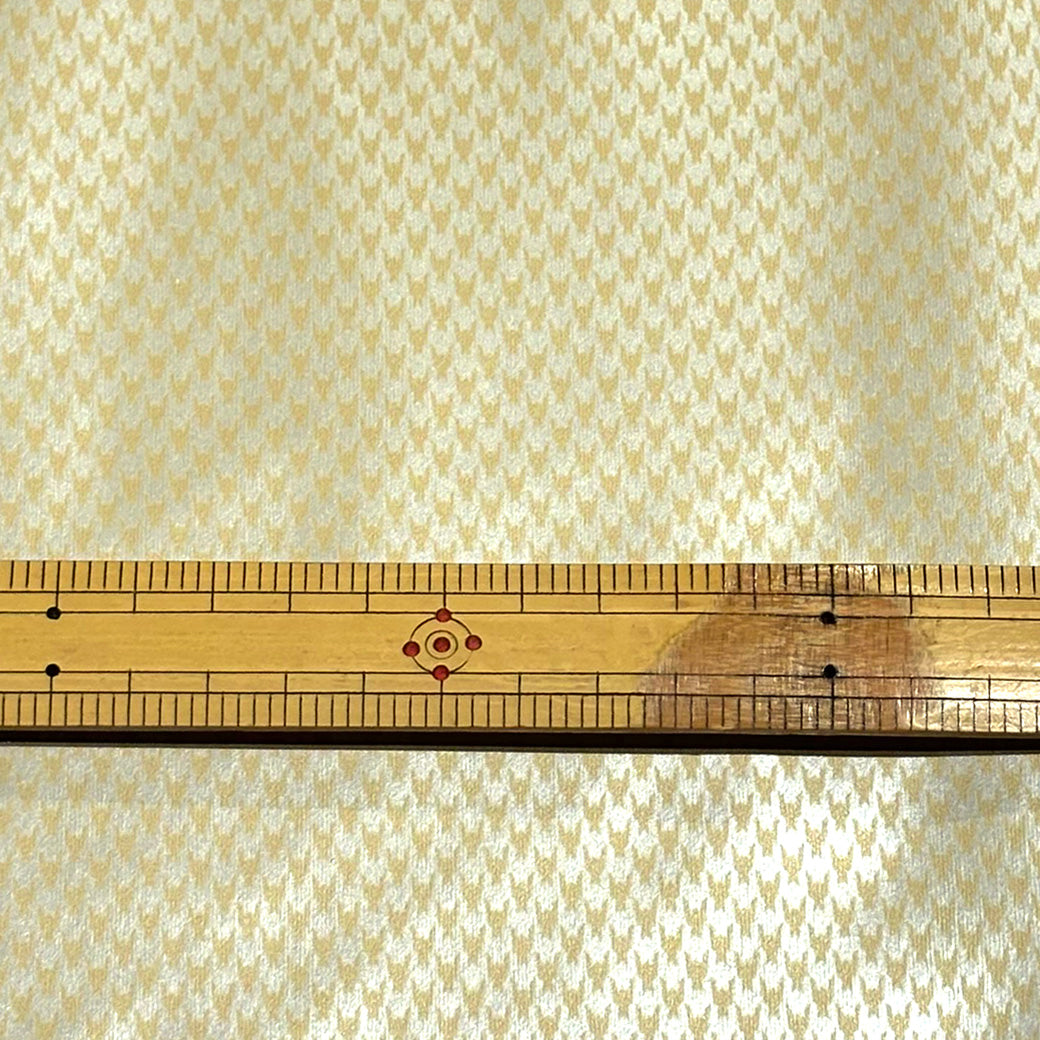 生地 【 合皮 千鳥 銀黄色】 レザー生地 合皮生地 合皮布 138cm巾 幅広