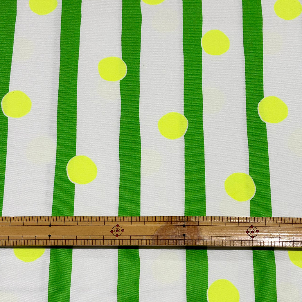 ネオンポップ柄の生地