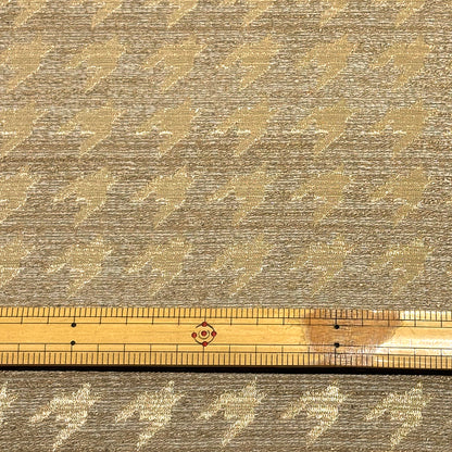 モザイク風千鳥格子ジャガード生地